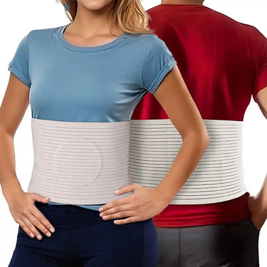 Ceinture Herniaire Ombilicale - vu de dos et de face - cocoonease
